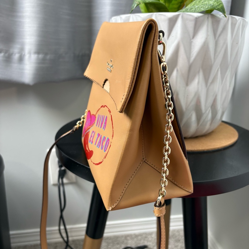 Kate Spade Haute Stuff Take Out Viva El Taco Crossbody - Picture 3 of 4